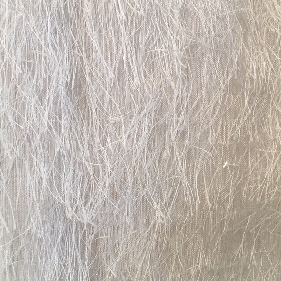 RACHEL Rachel Roy Fringed Dress Sz 4 White Special Occasion Cocktail Party Dress - Picture 6 of 10